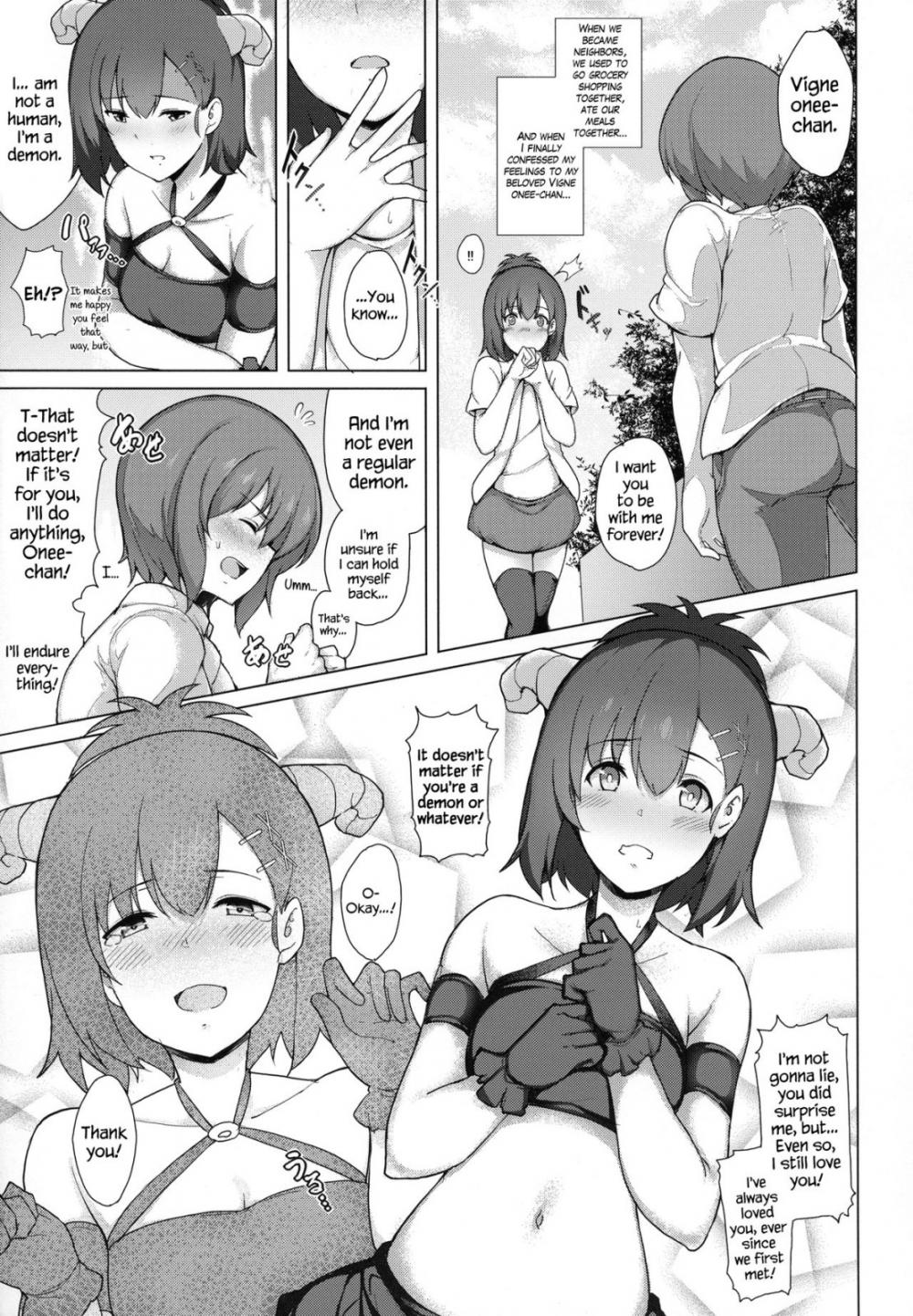 Hentai Manga Comic-Sweet Sex With Succubus Vigne Onee-chan-Read-6
